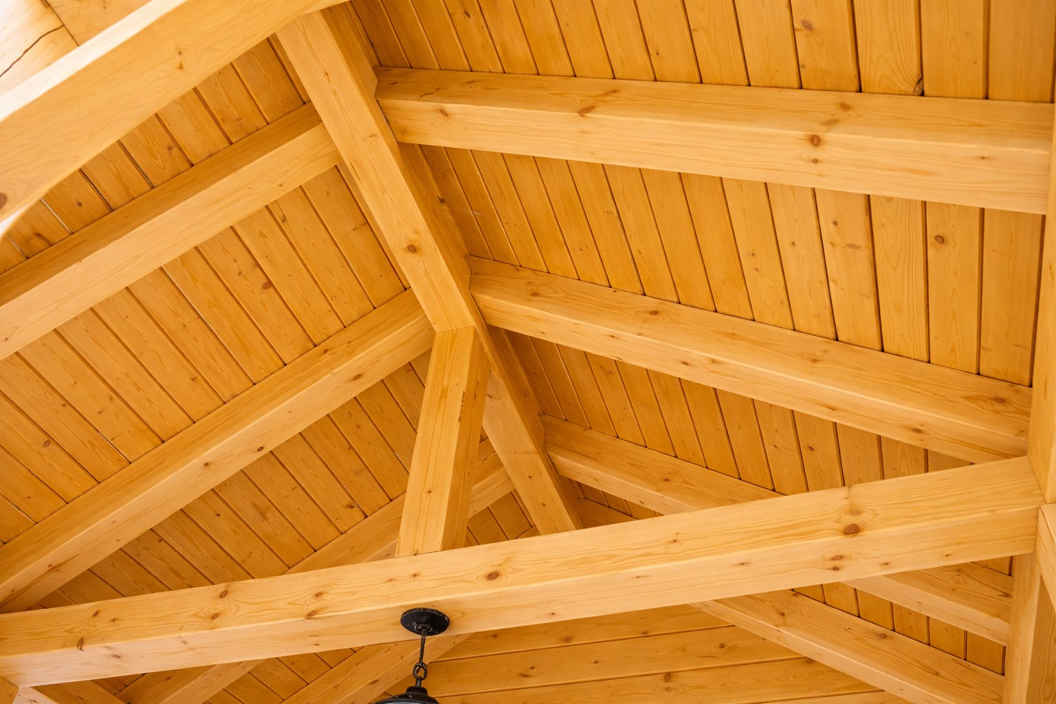 Cabin interior staining