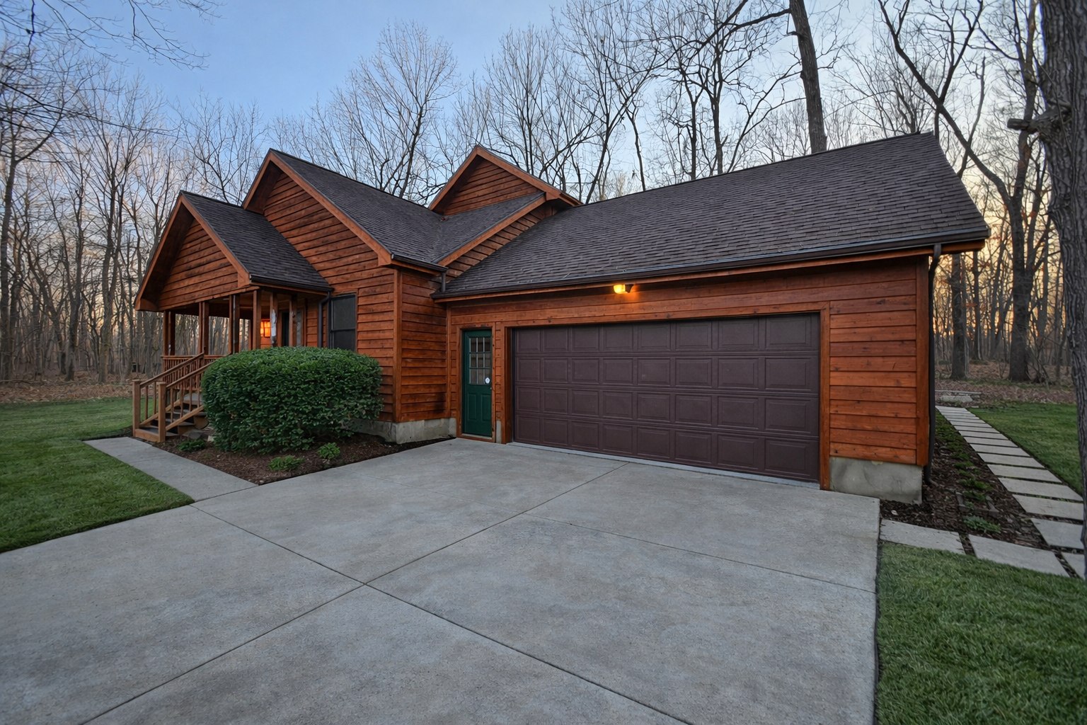 Professional log home staining and sealing in Springfield MO by Stain and Seal Pros